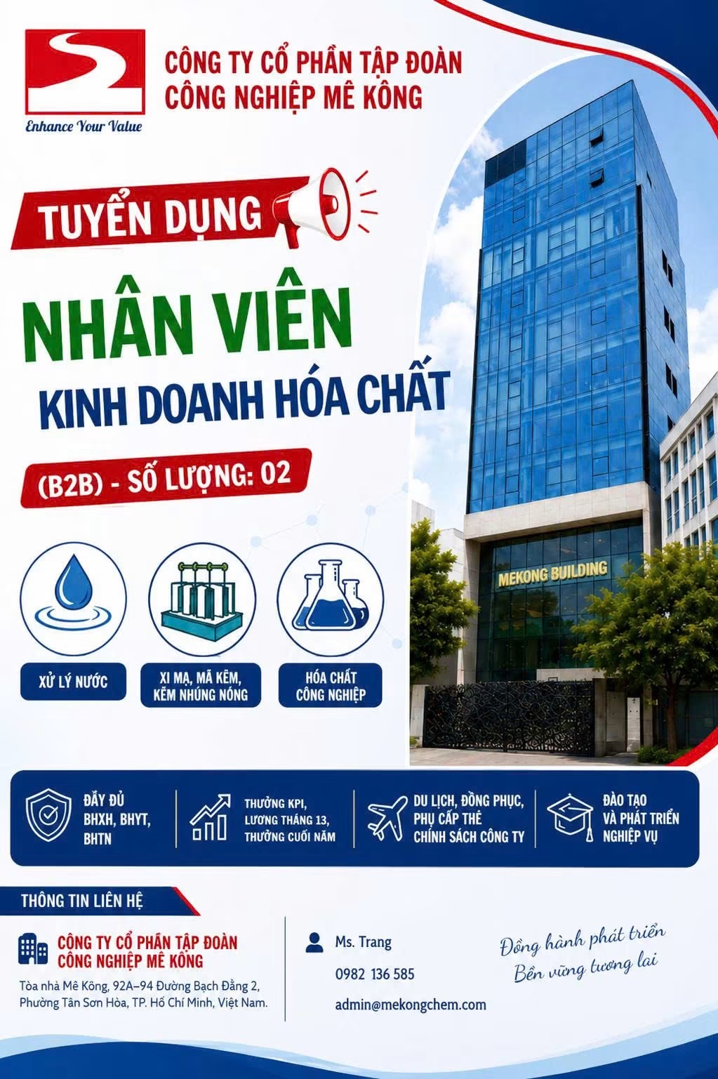 công ty cổ phần tập đoàn công nghiệp mekong hình ảnh tuyển dụng